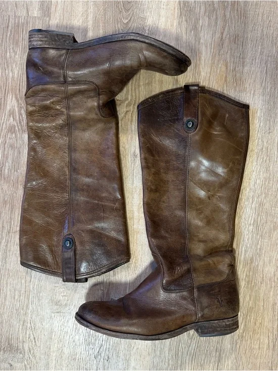 Frye Melissa Button Riding Boots - Picture 1 of 11